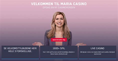 Maria Casino anmeldelse og bonus .